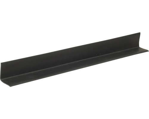 Soklová lišta PVC, 18,5x18,5 mm x 5m, čierna