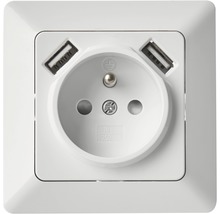 Zásuvka s dvoma USB portami