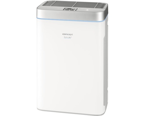 Čistička vzduchu v bielej farbe s digitálnym displejom