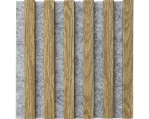 Woodline obklad 30x30 cm sivý/dub sonoma