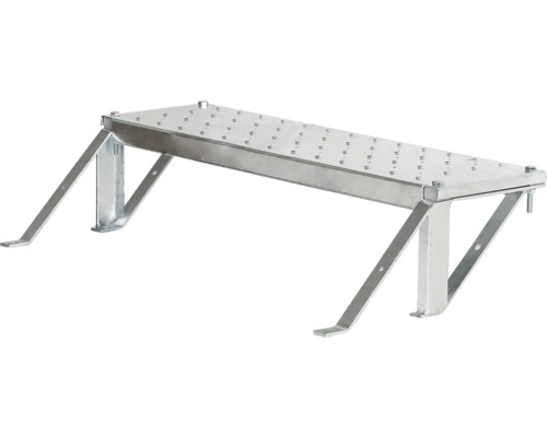 Podstupnica pre vonkajšie schody Pertura Theris dierovaný plech 88 cm Lešenové schody z kovu