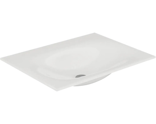 Umývadlo na skrinku KEUCO Edition 11 sanitárna keramika biela 70,4 x 53,8 x 13,8 cm 31140310700