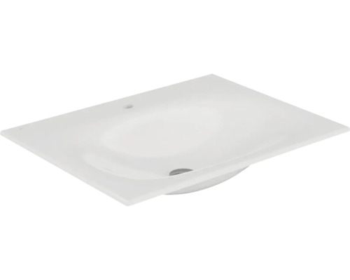 Umývadlo na skrinku KEUCO Edition 11 sanitárna keramika biela 70,4 x 53,8 x 13,8 cm 31140310701