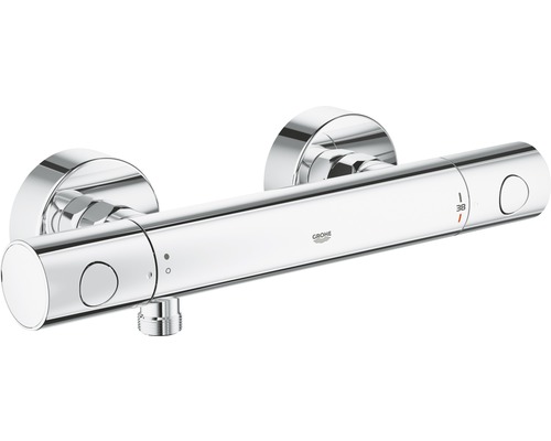 Termostatická sprchová batéria GROHE Grohtherm 800 Cosmopolitan chróm 34765000 Termostatická sprchová batéria Grohe na montáž na stenu