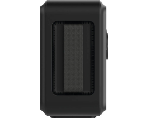 Čierna napájacia stanica s popruhom