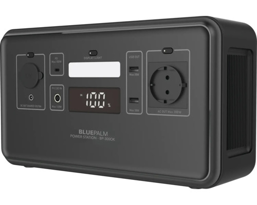 BluePalm Power Station BP-3000K s USB a zásuvkou