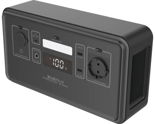 BluePalm Power Station BP-3000K s rôznymi prípojkami