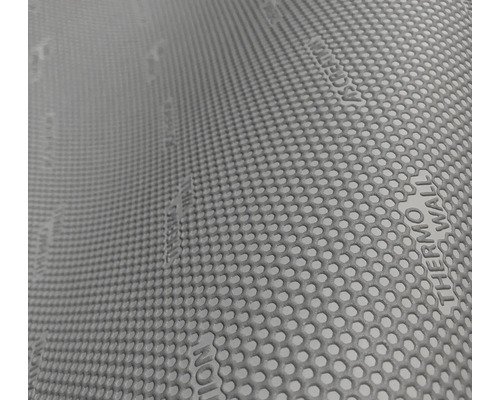 Detailný pohľad na fóliu Thermowall s perforovaným povrchom