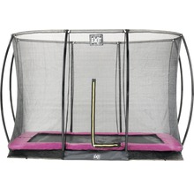 Obdĺžniková záhradná trampolína so sieťou