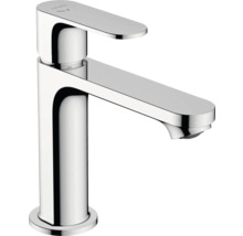 Umývadlová batéria z kovu, chrómovaná