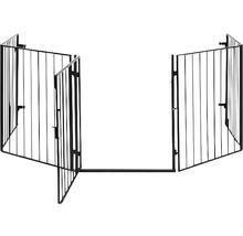 Nastaviteľná kovová zábrana do dverí