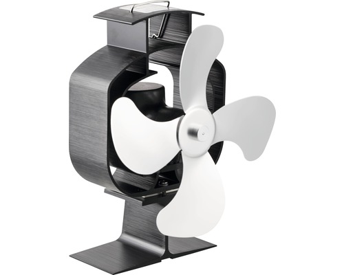 Ventilátor kachlí s trojitými lopatkami