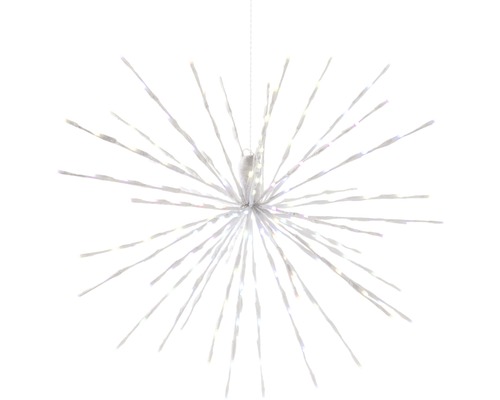 Lampa v tvare hviezdy na dekoráciu