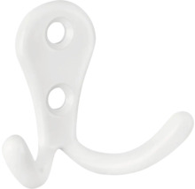 Jeden vešiak na šaty s dvoma upevňovacími otvormi