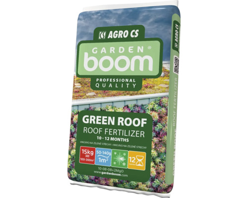 Hnojivo pre zelené strechy Garden Boom Green Roof 15 kg