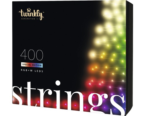 Svetelná reťaz Twinkly Generation II Special Edition so 400 RGBW LED diódami v obale produktu