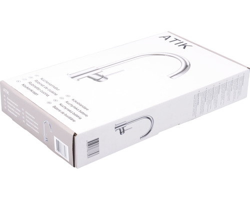 Kuchynská batéria ATIK v obale produktu