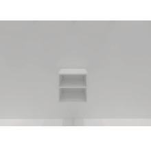 Malá nástenná skrinka s dvoma policami