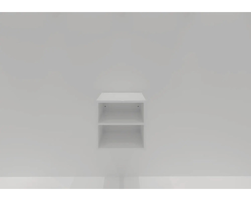 Malá nástenná skrinka s dvoma policami