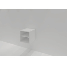 Nástenná skrinka s dvomi otvorenými priehradkami na uskladnenie