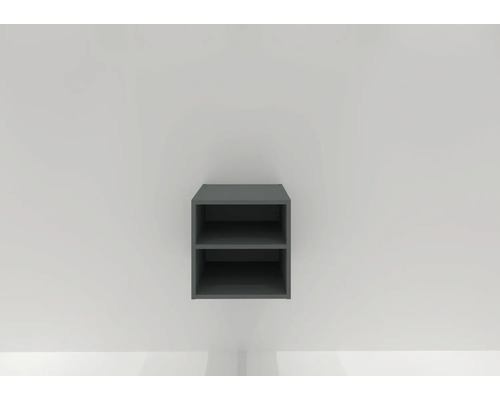 Nástenná polica s dvoma priehradkami na uloženie