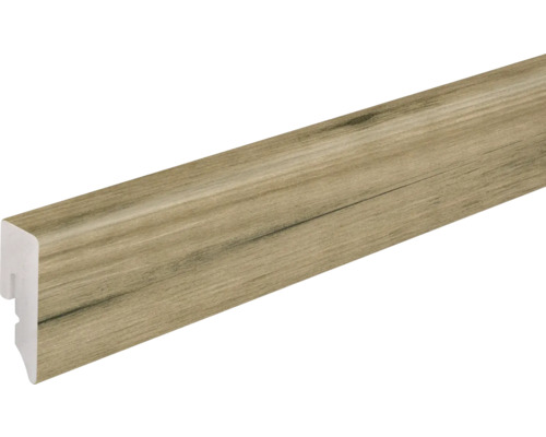 Podlahová lišta Neuhofer KU048L plastová dub 2400 x 38,5 x 15 mm Podlahová lišta s dekorom dreva
