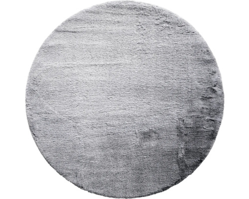 Koberec Romance kruhový sivý melír 160 cm