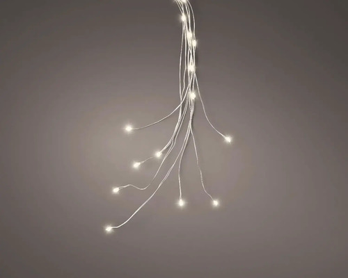 Dekoratívna svetelná reťaz s niekoľkými žiarovkami