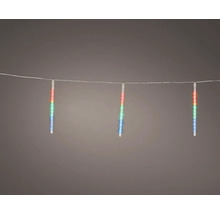 LED svetelná reťaz s dizajnom cencúľov