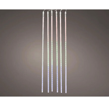 Reťazec cencúľov s LED diódami meniacimi farbu