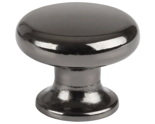 Úchytka Tosca Ø 29 mm, čierny nikel Kovový nábytkový gombík