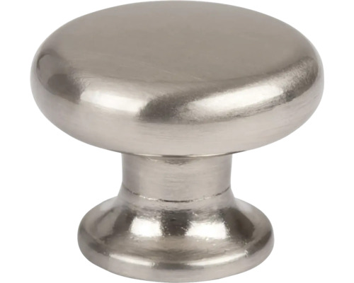 Úchytka Tosca Ø 29 mm, brúsený nikel Kovový nábytkový gombík