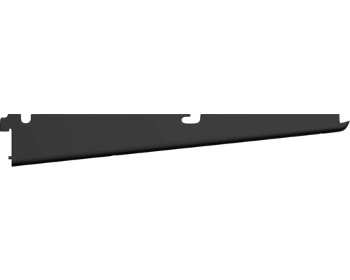 Nosník pre drôtené police, 320 mm, 20 kg, čierny matný
