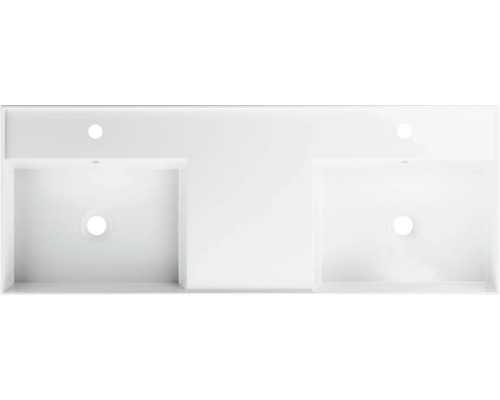 Doska umývadla s dvoma umývadlami do kúpeľne