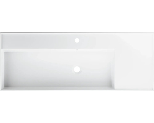 Umývadlová doska s otvorom pre batériu a prepadom