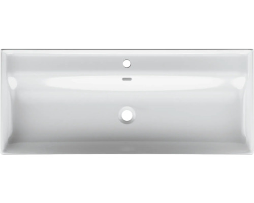 Obdĺžniková vaňa zo sanitárneho akrylátu s prepadom a odtokovou armatúrou