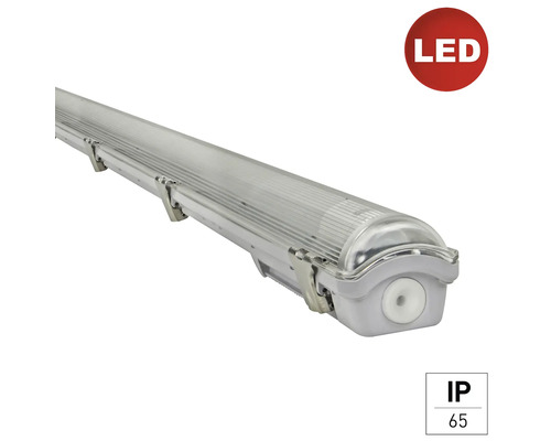 LED pracovné vodotesné svietidlo E2 IP65 24W 3600lm 4000K 1568 mm sivé
