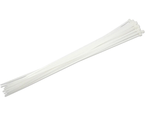 Sada bielych sťahovacích pások