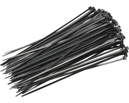 Balenie čiernych sťahovacích pások