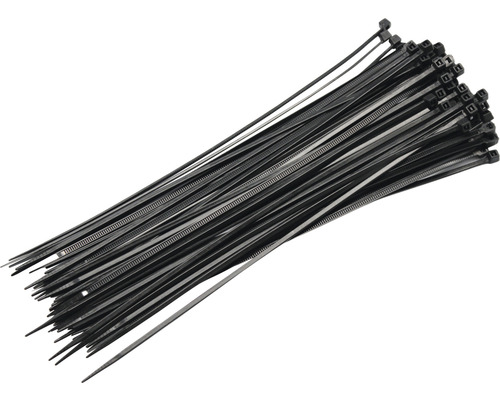 Balenie čiernych sťahovacích pások