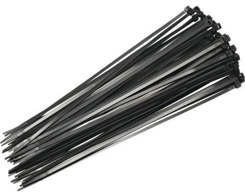 Balenie čiernych sťahovacích pások