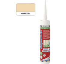 Mapei Mapesil AC sanitárny silikón, odtieň 138 Mandľa