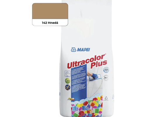 Škárovacia hmota Mapei Ultracolor Plus 142 hnedá, 2 kg