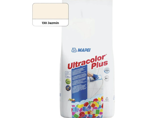 Škárovacia hmota Mapei Ultracolor Plus 130 jazmín 2 kg Mapei Ultracolor Plus škárovacia hmota Jazmín 130