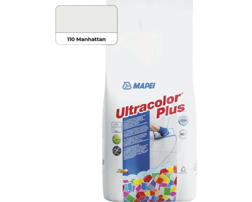 Škárovacia hmota Mapei Ultracolor Plus 110 manhattan 2 kg