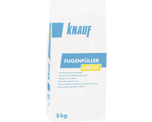 Škárovací tmel KNAUF Fugenfüller Leicht 5 kg Škárovací tmel KNAUF Fugenfüller Leicht 5 kg