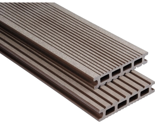 WPC terasová doska Konsta Futura 26 x 145 mm čokoládovohnedá dutý profil (ZVLÁŠTNA OBJEDNÁVKA - dĺžka voliteľná)
