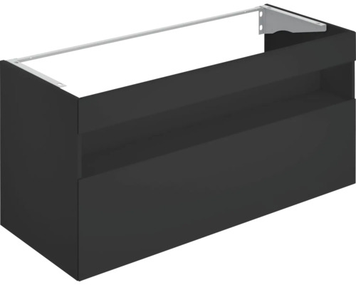 Kúpeľňová skrinka pod umývadlo KEUCO Stageline vulkanit 120 x 62,5 x 49 cm 32882970100 Kúpeľňová skrinka pod umývadlo KEUCO Stageline vulkanit 120 x 62,5 x 49 cm 32882970100