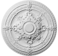 Stropná rozeta s kvetinovým vzorom na dekoráciu interiéru