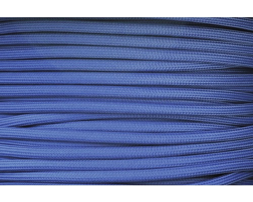 Textilný kábel H03VV-F 3x0,75-MS44 modrý, metrážový sortiment